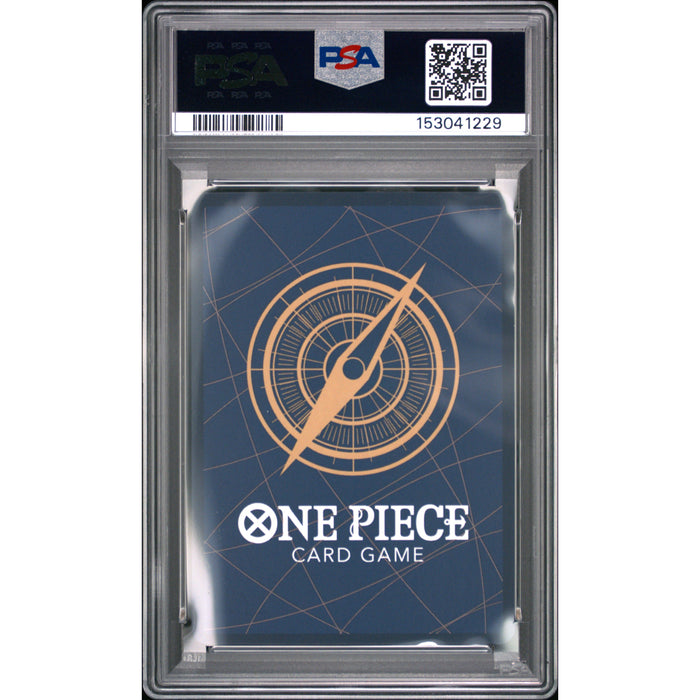 Pokémon TCG: Monkey D. Luffy {{setAbbreviation}} 110 NM PSA 10 (Back)