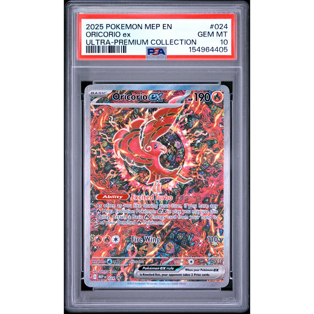 Pokémon TCG: Oricorio Ex #024 PSA 10