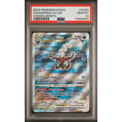 Pokémon TCG: Darkrai Vstar GG50 PSA 10 - Crown Zenith