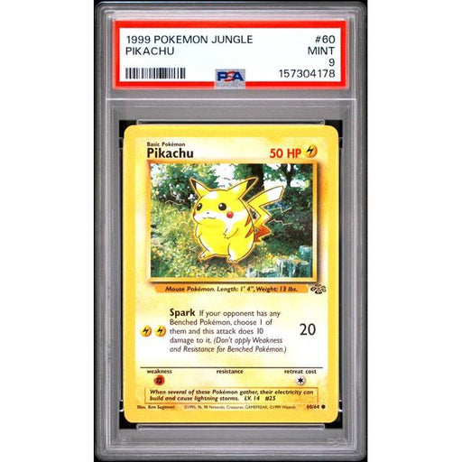Pokémon TCG: Pikachu #60 PSA 9-157304178