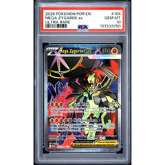 Pokémon TCG: Mega Zygarde Ex #104 PSA 10