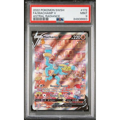 Pokémon TCG: Machamp V #172 PSA 9 - Astral Radiance