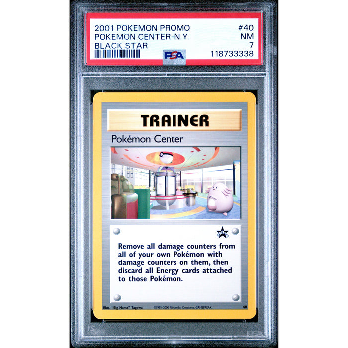 Pokémon TCG: Pokemon Center-N.Y. 40 PSA 7 - Black Star Promo