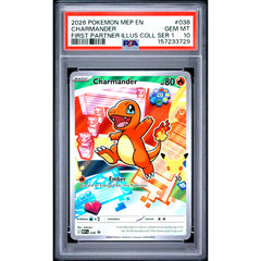 Pokémon TCG: Charmander #038 PSA 10