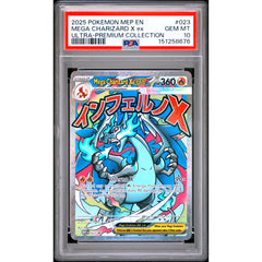 Pokémon TCG: Mega Charizard X Ex #023 PSA 10