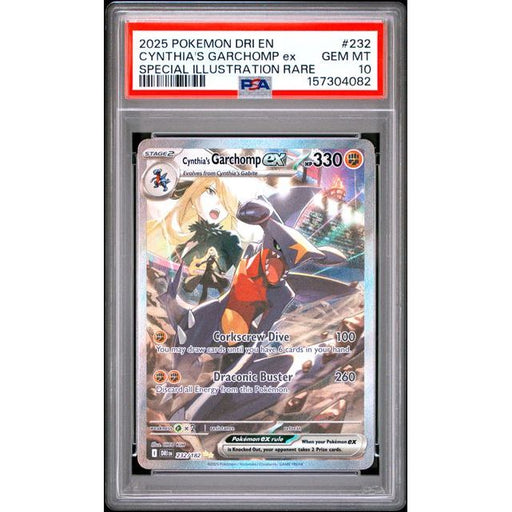 Pokémon TCG: Cynthia's Garchomp Ex #232 PSA 10-157304082