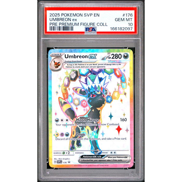 Pokémon TCG: Umbreon Ex #176 PSA 10-166182097