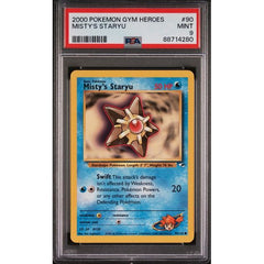 Pokémon TCG: Misty's Staryu #90 PSA 9 - Gym Heroes