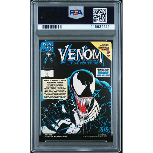 Pokémon TCG: Eddie/Venom, Lthl Prtct {{setAbbreviation}} 0233 NM PSA 10 (Back)