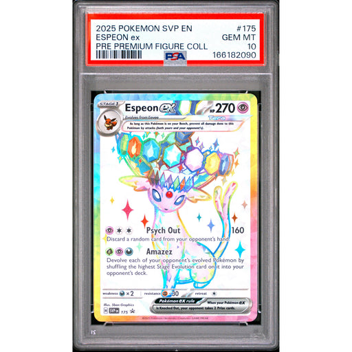 Pokémon TCG: Espeon Ex #175 PSA 10-166182090