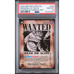 One Piece TCG: Marshall D. Teach #093 PSA 10