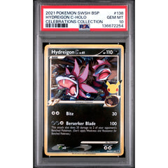 Pokémon TCG: Hydreigon C #138 PSA 10 Holo - Celebrations