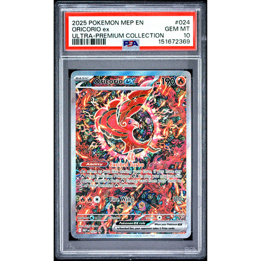 Pokémon TCG: Oricorio Ex #024 PSA 10-151672369