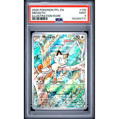 Pokémon TCG: Meowth #106 PSA 9