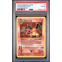 Pokémon TCG: Charizard #4 PSA 4 [Shadowless] - Base Set