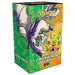 A GameQbator Labs Inc. MetaZoo TCG: Flex Decks - Wave 1 box labeled Crushing Gust, showcasing a dragon-like creature and a vibrant, armored face set against a green and orange backdrop.