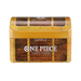 Bandai One Piece Card Game: Treasure Chest vol.1 designed to look like a pirate treasure chest, featuring the series logo and the word SAMPLE on the lid.