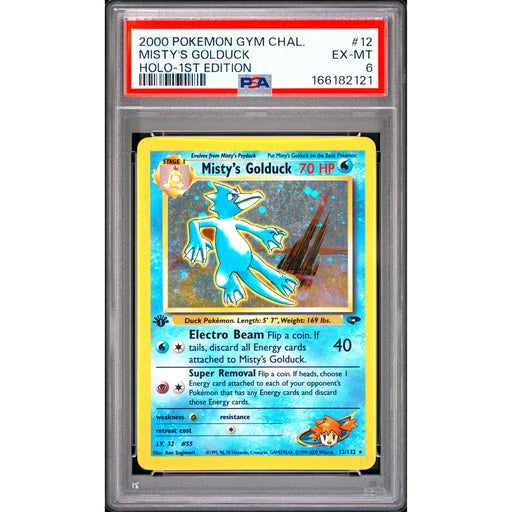 Pokémon TCG: Misty's Golduck #12 PSA 6-166182121