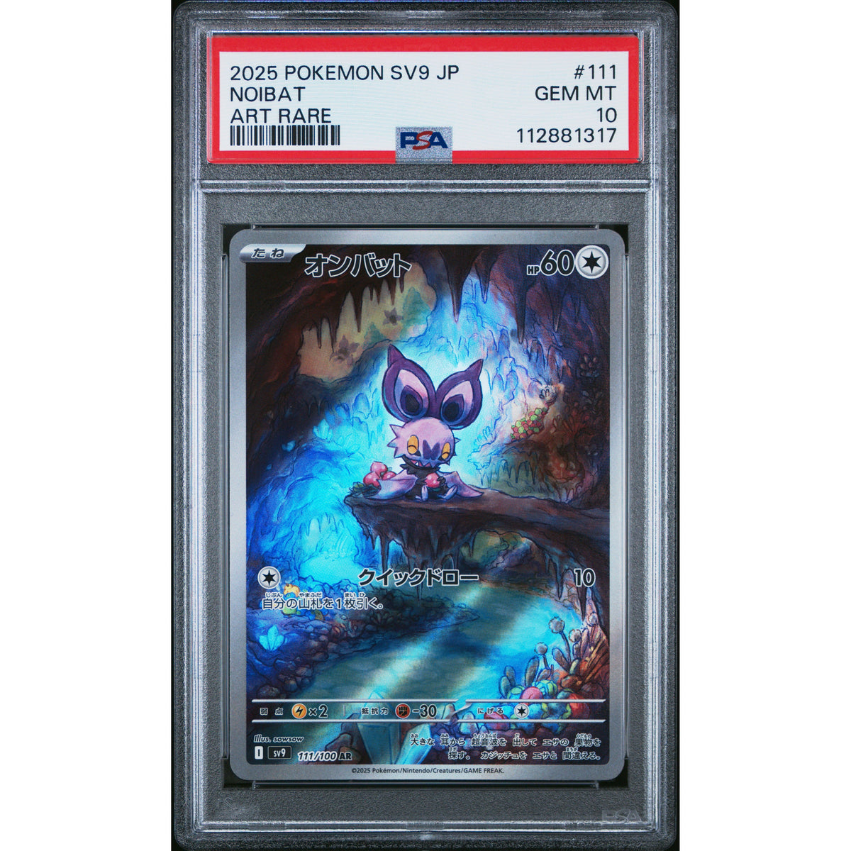 Pokémon TCG: Noibat #111 PSA 10-112881317