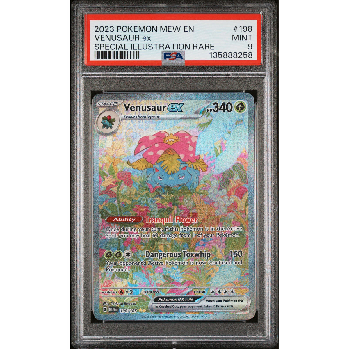 Pokémon TCG: Venusaur Ex #198 PSA 9-135888258