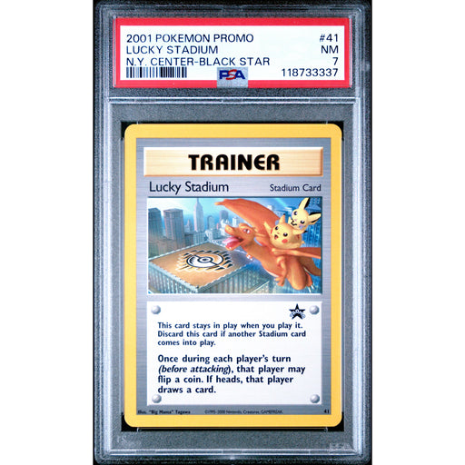 Pokémon TCG: Lucky Stadium 41 PSA 7 - Black Star Promo