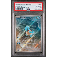 Pokémon TCG: Squirtle #170 PSA 10 - 151