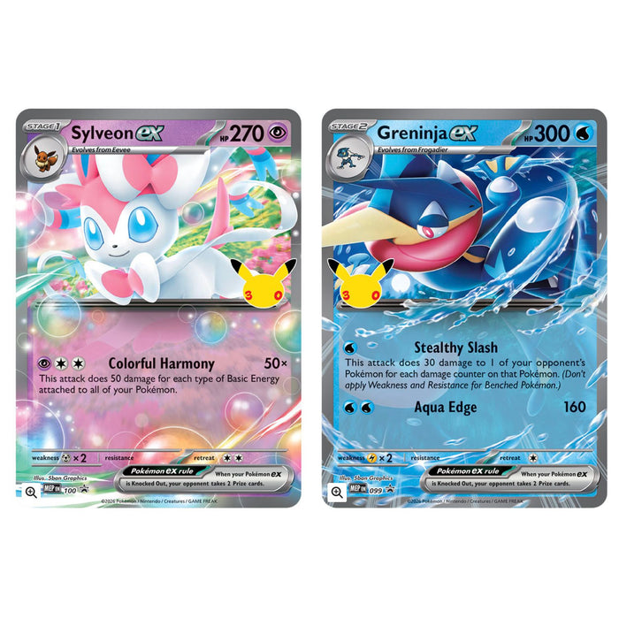 Pokémon TCG: 30th Celebration Pokémon ex Box