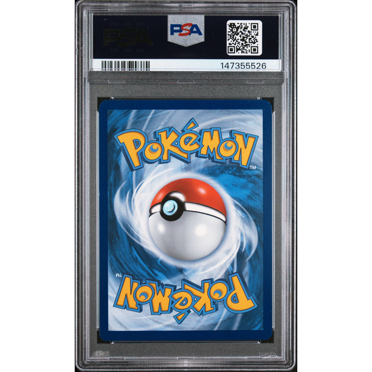 Pokémon TCG: Fa/Vaporeon Vmax {{setAbbreviation}} 182 NM PSA 9 (Back)