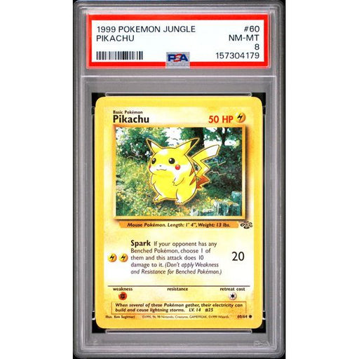 Pokémon TCG: Pikachu #60 PSA 8-157304179