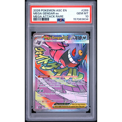 Pokémon TCG: Mega Gengar Ex #269 PSA 10-157063634