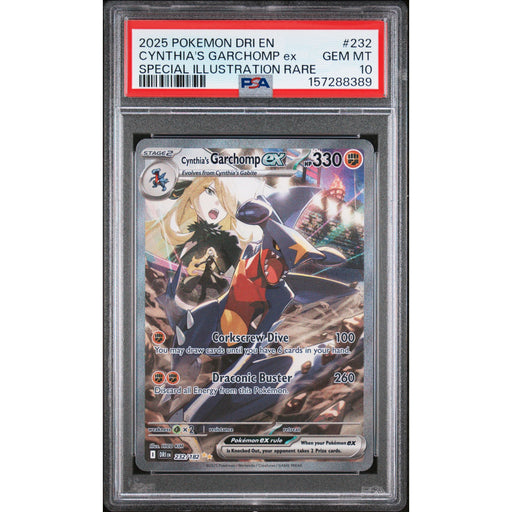 Pokémon TCG: Cynthia's Garchomp Ex #232 PSA 10-157288389