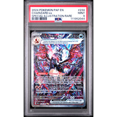 Pokémon TCG: Charizard Ex #234 PSA 9 - Paldean Fates