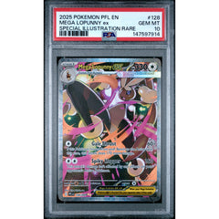Pokémon TCG: Mega Lopunny Ex #128 PSA 10 - Phantasmal Flames