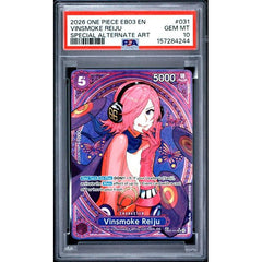 One Piece TCG: Vinsmoke Reiju #031 PSA 10