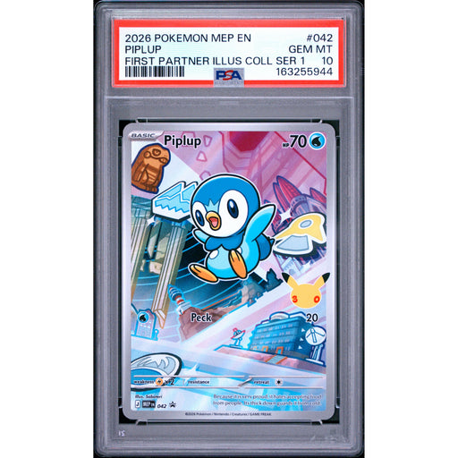 Pokémon TCG: Piplup #042 PSA 10-163255944
