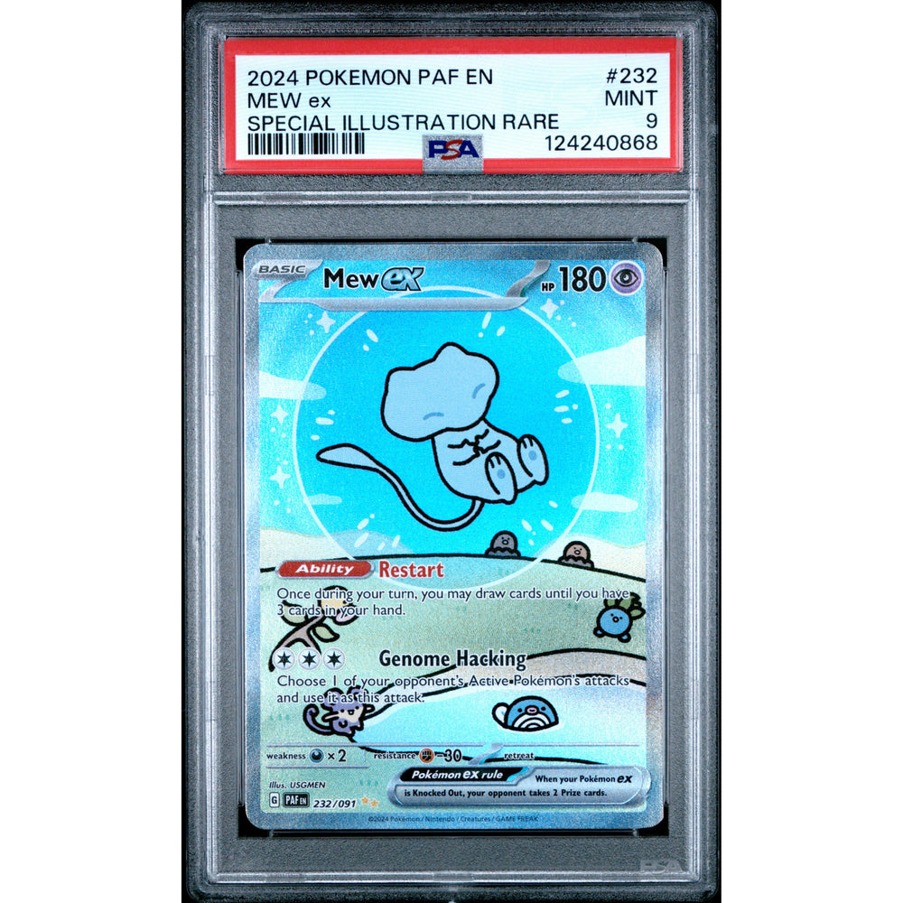 Pokémon TCG: Mew Ex #232 PSA 9