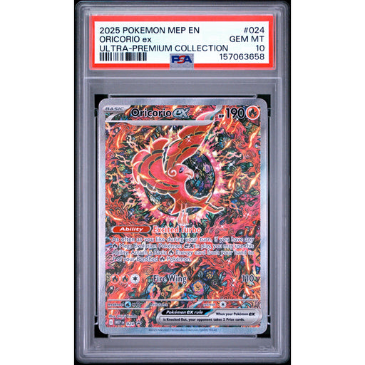 Pokémon TCG: Oricorio Ex #024 PSA 10-157063658