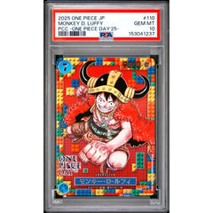 One Piece TCG: Monkey D. Luffy #110 PSA 10