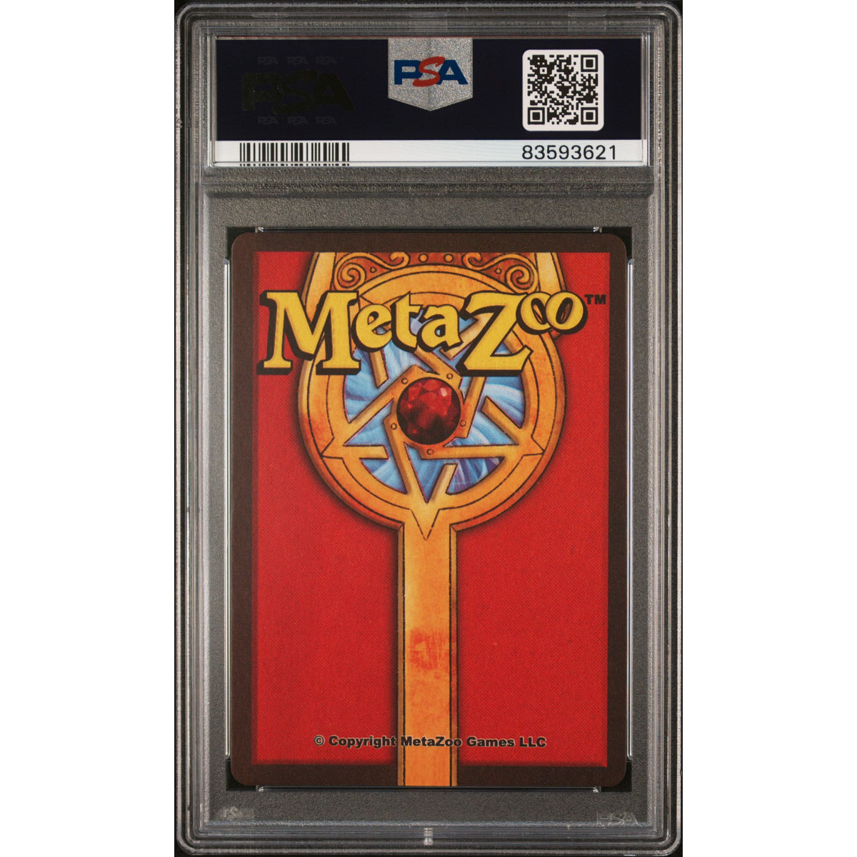 Meta Zoo TCG: Hodag #1 PSA 9 Holo-83593621