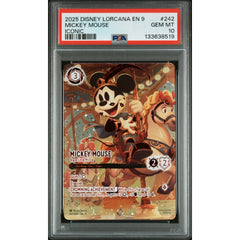 Disney Lorcana: Mickey Mouse 242 PSA 10 - Fabled