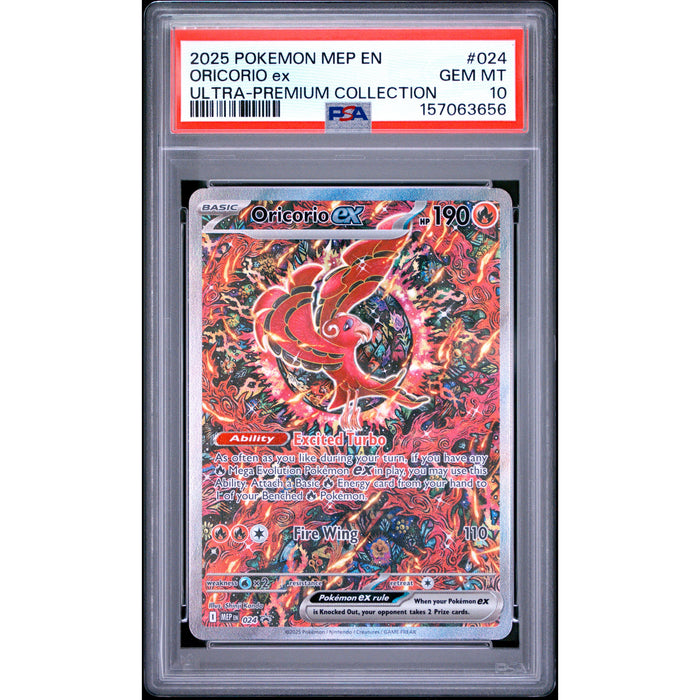 Pokémon TCG: Oricorio Ex #024 PSA 10-157063656