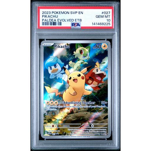 Pokémon TCG: Pikachu #027 PSA 10-141468225