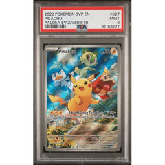 Pokémon TCG: Pikachu #027 PSA 9 - Scarlet & Violet Promo