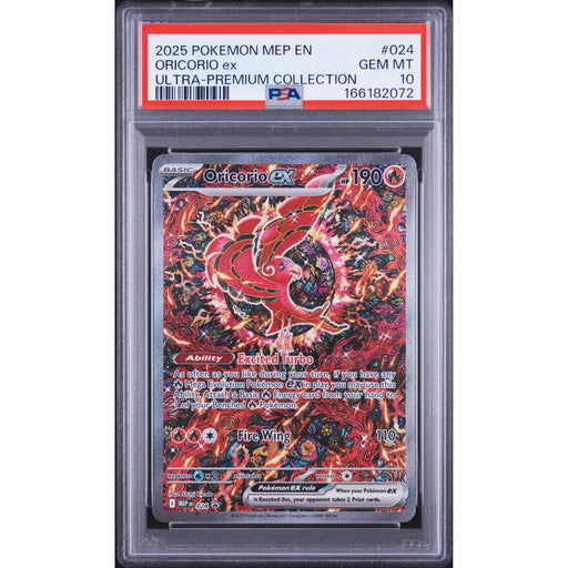 Pokémon TCG: Oricorio Ex #024 PSA 10-166182072