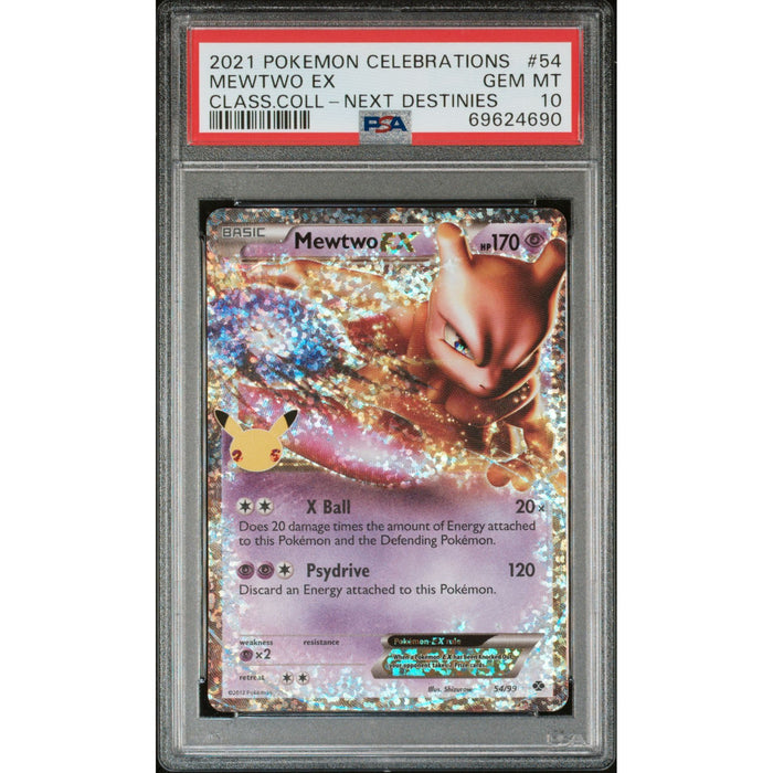 Pokémon TCG: Mewtwo Ex #54 PSA 10-69624690