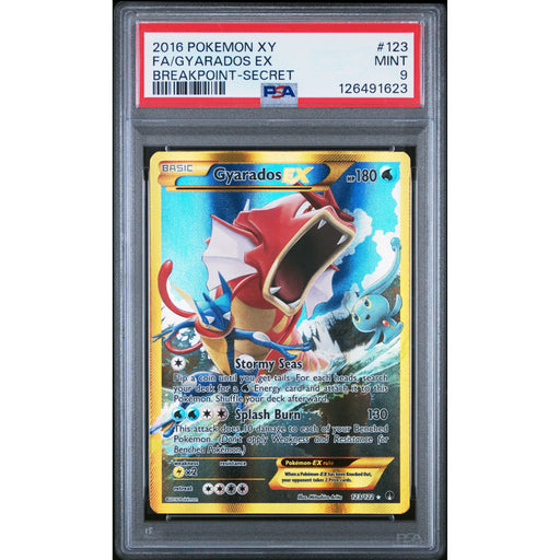 Pokémon TCG: Gyarados Ex #123 PSA 9 - Breakpoint-126491623