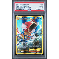Pokémon TCG: Gyarados Ex #123 PSA 9 - Breakpoint