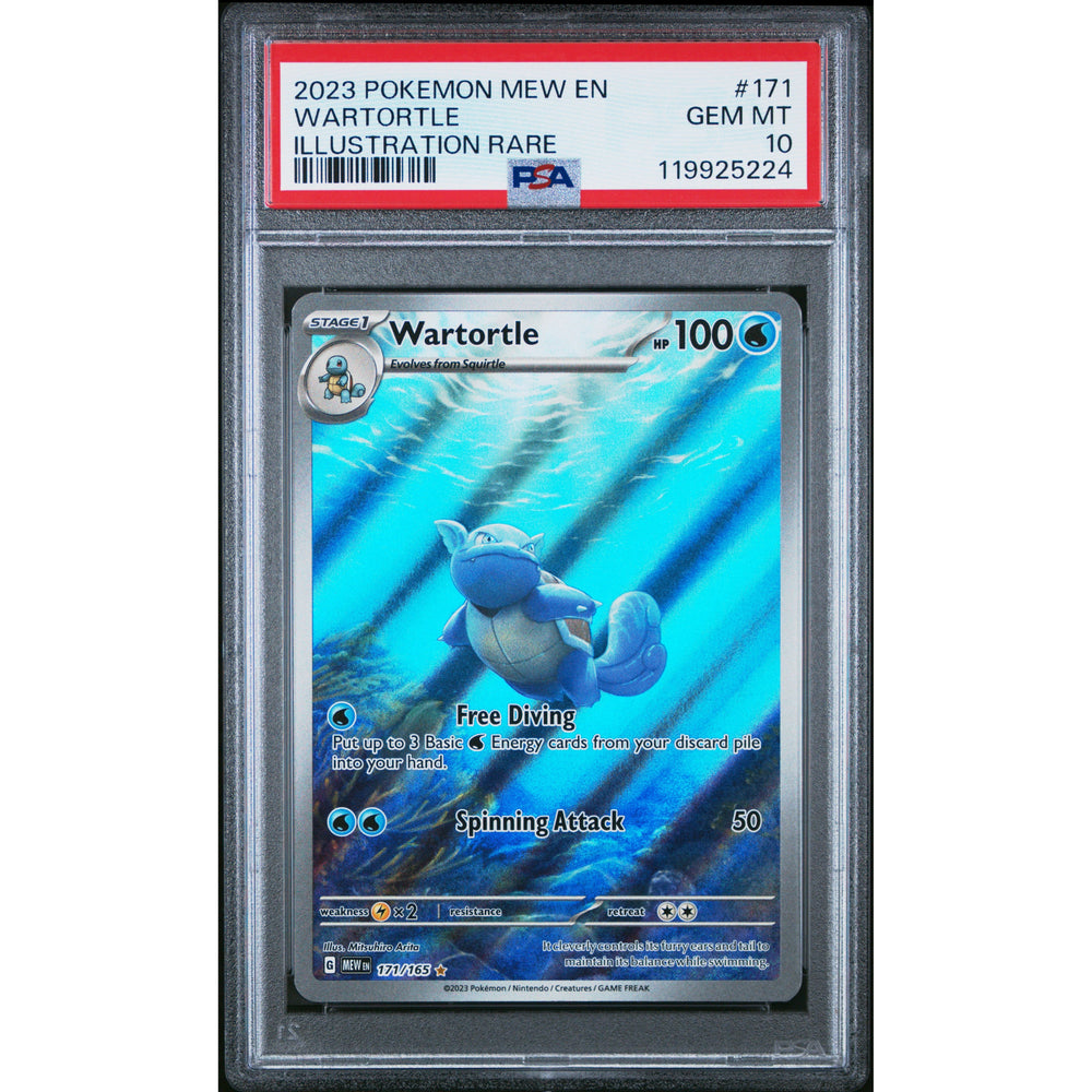 Pokémon TCG: Wartortle #171 PSA 10 - 151