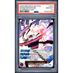 One Piece TCG: Divine Departure #076 PSA 10