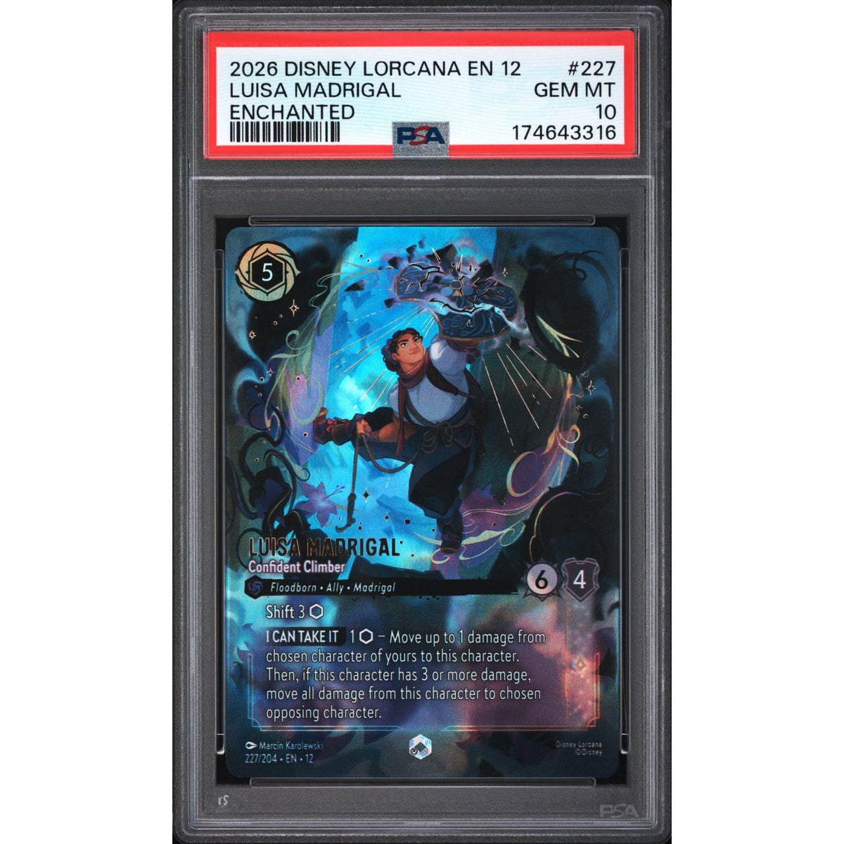Lorcana: Luisa Madrigal #227 PSA 10-174643316